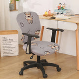 Stretchable Chair Covers 2-Pack – Spandex, Universal Fit for Office & Dining Chairs
