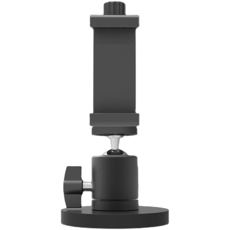 Magnetic Phone Tripod Mount with Adjustable Angle & Strong Grip for Smartphones