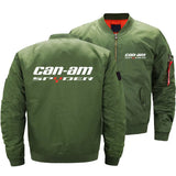 Men's Can-Am Spyder MA-1 Bomber Jacket – Thick Motorcycle Windbreaker