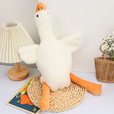 Goose Plush Pillow – 50cm Soft Stuffed Animal Toy for Kids, Girls & Home Décor