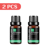 Pure Plant Extract Essential Oils Set – 10ml Bottles for Diffusers, Spa & DIY Use