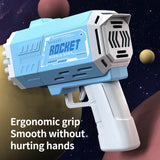 Pistola de burbujas portátil: divertido juguete para exteriores para bodas y fiestas