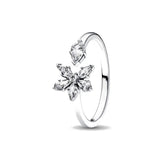 Classic Zircon Wedding Band – Unisex Silver Ring for Engagement, Parties & Special Occasions