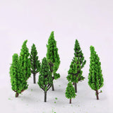 Miniature Green Model Trees – Realistic Landscape Decor for Model Building & Dioramas
