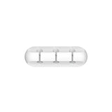 Organizador de cables de silicona, clips autoadhesivos para gestión de cables para mouse, teclado, auriculares y cables USB