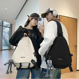 Unisex Nylon Satchel Bag with Zipper Closure – Stylish, Versatile, and Durable for Everyday Use