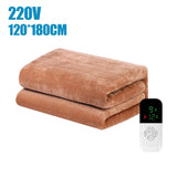 220V Double Seat Electric Heating Blanket – Soft Cashmere Flannel, Low Power Consumption, Intelligent Temperature Control