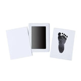 Newborn Baby Hand and Footprint Keepsake Kit – Inkless Print Pad with Imprint Cards