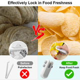 Mini selladora térmica portátil: máquina selladora de bolsas portátil para envasado de alimentos