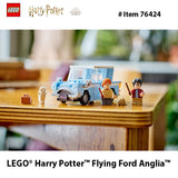 Harry Potter Flying Ford Anglia LEGO Set with 2 Minifigures for Magical Role Play