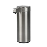 Dispensadores automáticos de jabón líquido de acero inoxidable 304, botella de loción de metal para cocina, sensor de inducción sin contacto, accesorios de baño