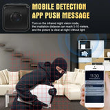 1080P HD Mini Wireless Security Camera with Motion Detection & Night Vision