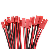 20-Piece JST 2-Pin Connector Set - Male & Female Terminal Plugs for DIY Electronics