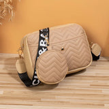 Women's Retro PU Leather Crossbody Shoulder Bag – Stylish Travel & Daily Purse