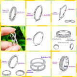 2mm Moissanite Eternity Band - 925 Sterling Silver Wedding Ring for Women