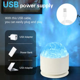 LED Holiday Light Projector with Built-in Battery and High Lumen Output