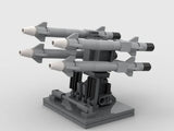 Futuristic Spaceship Building Blocks – Sci-Fi Weapon Module DIY Kit