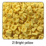 Mini 1x1 Self-Locking Building Bricks – Compatible with Major Brands