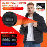 Unisex Heated Vest for Winter – USB Rechargeable, Lightweight, Adjustable Fit