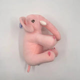20cm Cute Elephant Plush Toy - Soft Stuffed Animal with Window Pendant Design