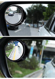 2 espejos retrovisores para puntos ciegos ajustables de 360°: mejore su seguridad al conducir