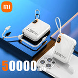 120W 50000mAh Portable Power Bank – Ultra-Fast Charging & High Capacity