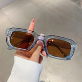 Vintage Rectangle Sunglasses – Stylish UV400 Protection for Men & Women