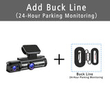 1080P Dual Lens Car Dash Cam with Night Vision & G-Sensor