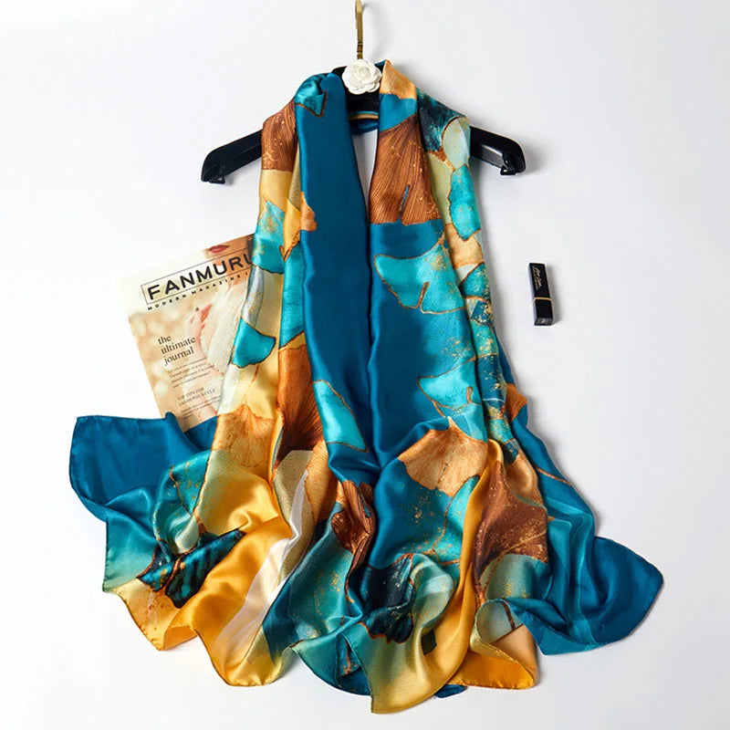 Fashionable Polyester Scarf and Shawl for Women – Perfect for All Seasons