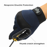 Touchscreen Work Gloves for Men & Women – High Dexterity with Superior Grip