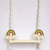 Newborn Wooden Swing Chair for Baby Photography Props