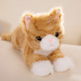 Realistic Cat Plush Toy - Ultra-Soft Stuffed Kitten in 5 Colors (40/50cm)