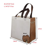 Women’s Non-Woven Fabric Tote Bag – Lightweight Handbag for Daily Use & Gifting