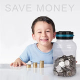 Digital Coin Counter Piggy Bank – LCD Money Saving Jar for Coins & Cash