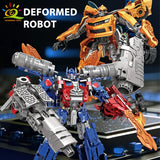 Transforming Robot Action Figure – Dual Mode Car & Robot Toy for Collectors & Kids
