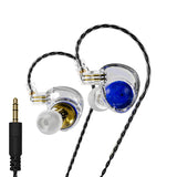12MM Dynamic Driver Wired Earbuds with Detachable Cable - HiFi Stereo Sound