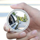 2 espejos retrovisores giratorios de 360° para un ángulo de visión amplio para una conducción más segura
