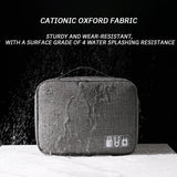 Bolsa de almacenamiento impermeable, transpirable, resistente al desgaste, bolsa digital antirrobo portátil
