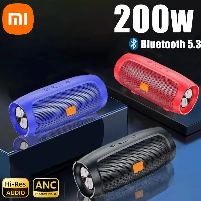 Altavoz Bluetooth portátil XIAOMI: sonido envolvente de alta fidelidad para el hogar y el exterior