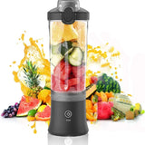 Nueva licuadora portátil de 600 ml, exprimidor eléctrico, mezclador de frutas, 4000 mAh, USB, mini licuadora, exprimidor personal, colorf