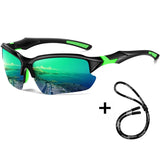 High-Performance Polarized Sports Sunglasses – UV400 Protection for Cycling, Running & Outdoor Adventures