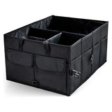 2000L Heavy-Duty Car Trunk Organizer - Collapsible Storage Box with Multiple Compartments