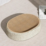 Oval Sisal Cat Scratching Bed - Multi-Functional Lounge & Scratch Pad