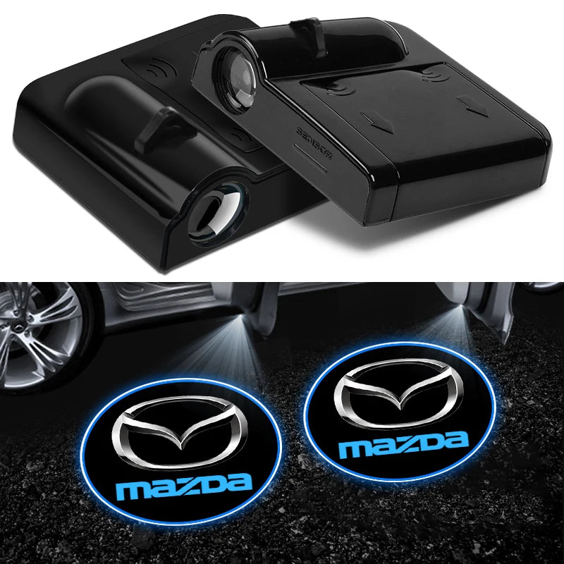 Car Door LED Logo Projector Lights | Wireless Courtesy Shadow Welcome Lamps
