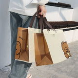 Women’s Non-Woven Fabric Tote Bag – Lightweight Handbag for Daily Use & Gifting