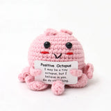 Handmade Knitted Plant-Themed Decorative Doll