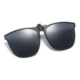 Fashionable Polarized Myopia Glasses Clip – Night Vision & UV Protection for Drivers