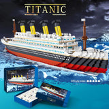 4404-Piece Titanic Building Blocks Set – Mini Cruise Ship Model Kit for Adults & Kids