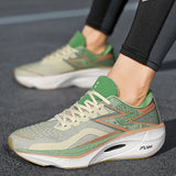 Unisex Breathable Running Shoes with Cushioning & Height Boost – Lightweight Athletic Trainers for Concrete Surfaces