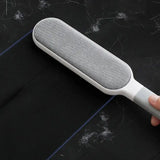 Double-Sided Pet Hair Remover - Electrostatic Lint Brush for Furniture & Clothing